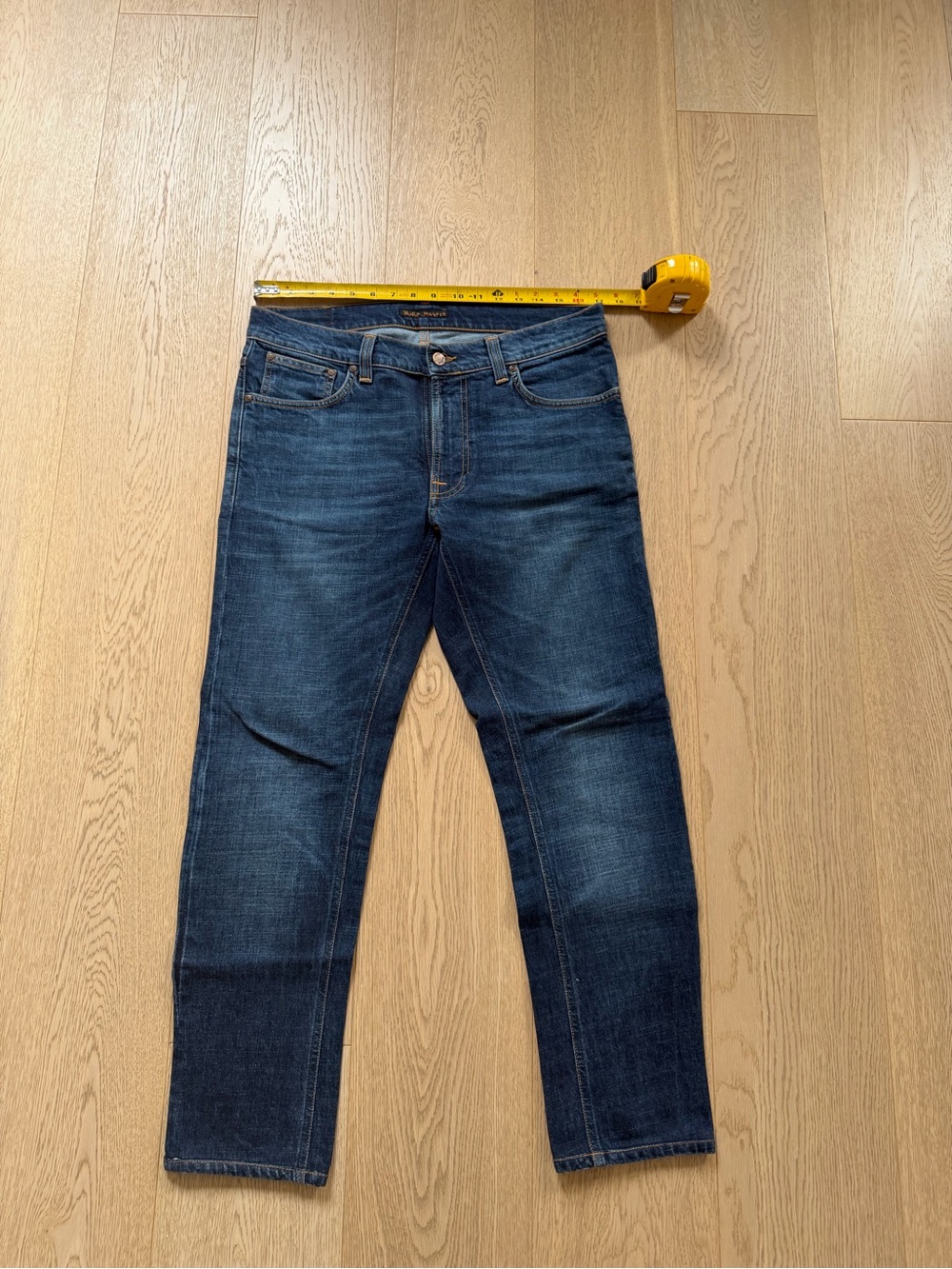 Nudie Jeans Slim Straight in Dark Indigo Wash